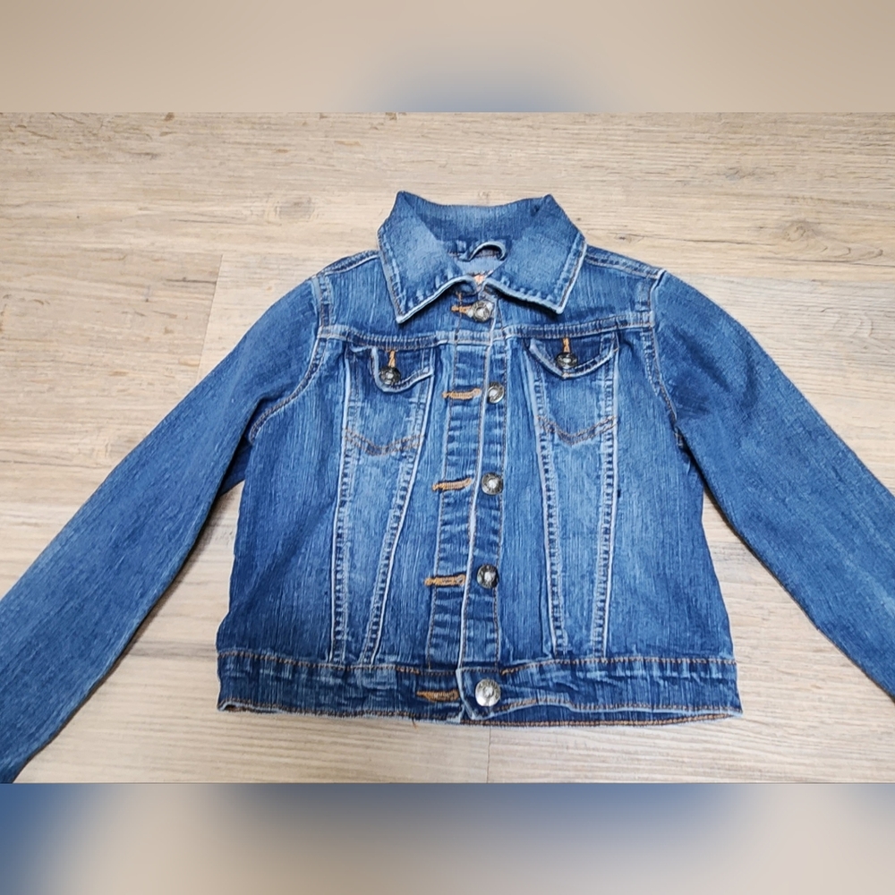 Girls YMI Jean Jacket sz M. (BIN D)